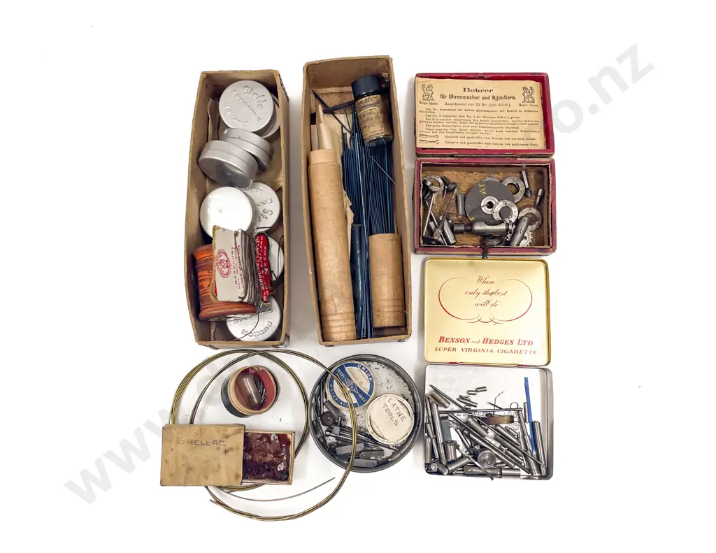 Vintage Watchmakers Tools & Parts Image 1++