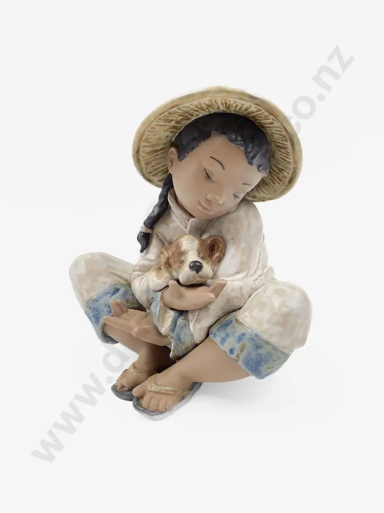 Lladro Stoneware Figure Group Image 1++