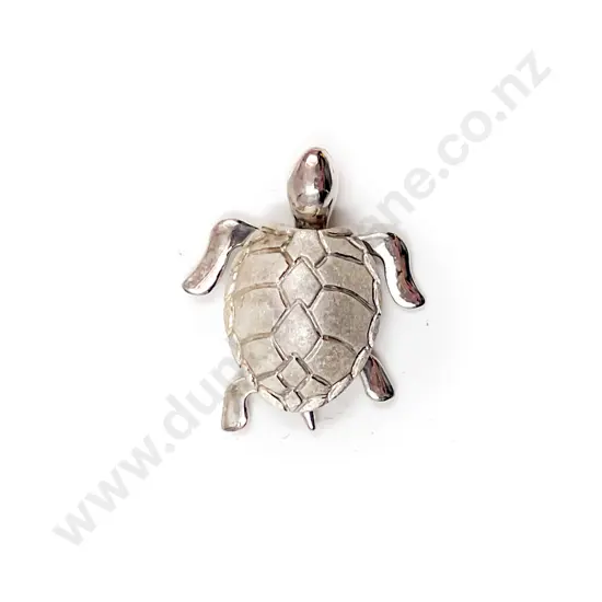 925 Articulated Turtle Pendant
