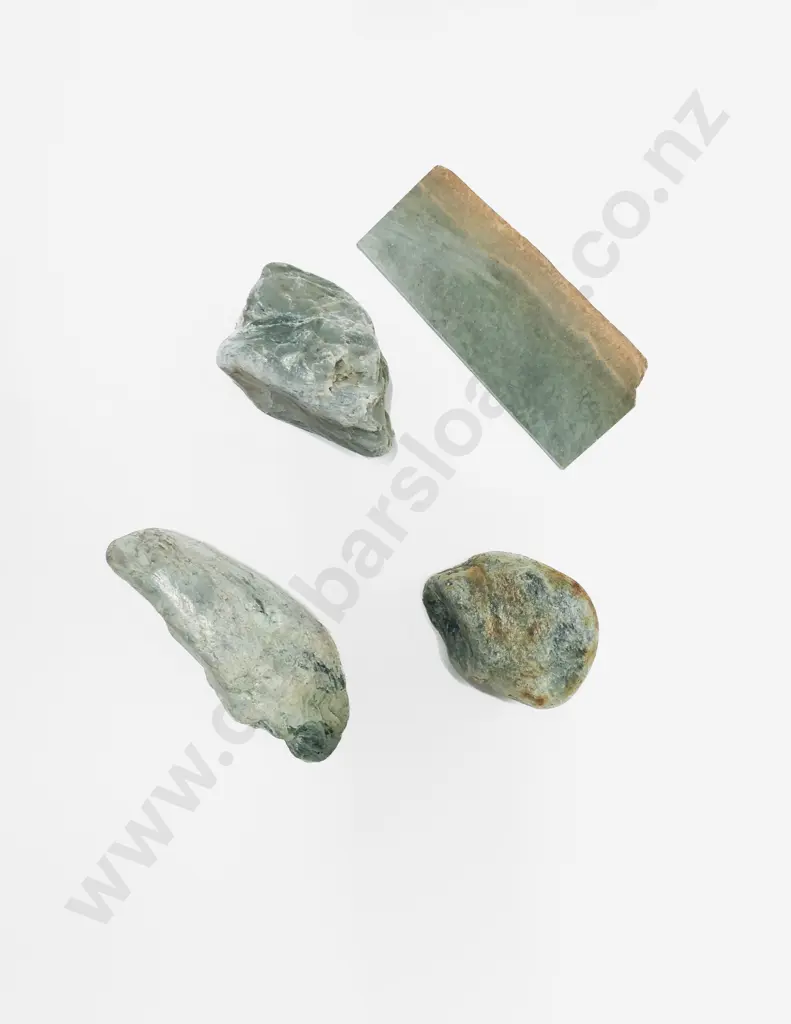 Four Assorted Slabs of Greenstone Image 1++