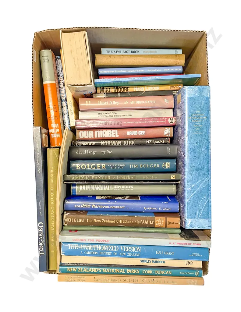 Box of Assorted Books Image 1++