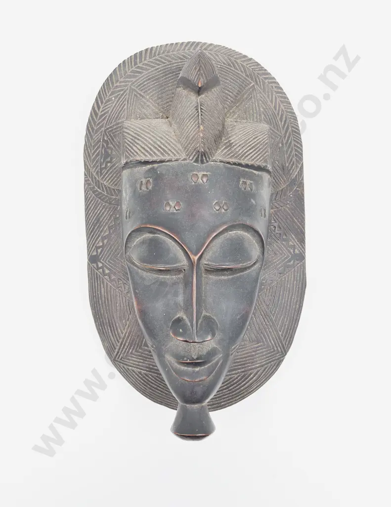 Atrican Wooden Mask Image 1++