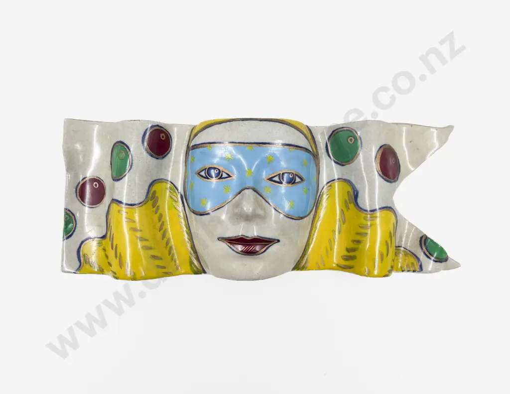 Charles & Louise Joseph Pottery Mask Image 1++