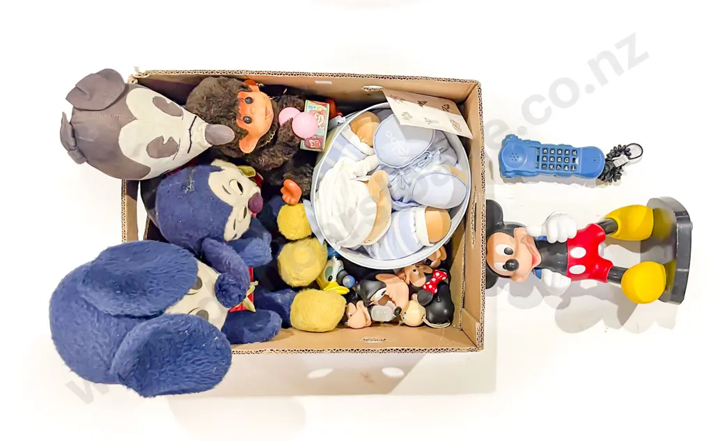 Quantity of Assorted Soft Toys etc including Mickey Mouse Image 1++