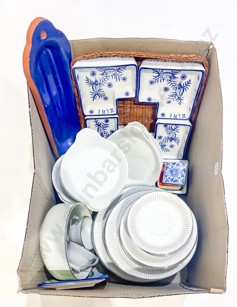 Two Boxes of Assorted Fancy China etc Image 1++