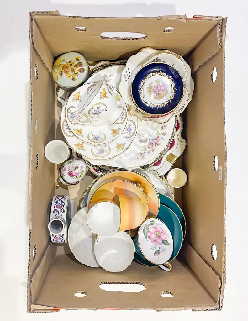 Two Boxes of Assorted Fancy China etc Image 1++