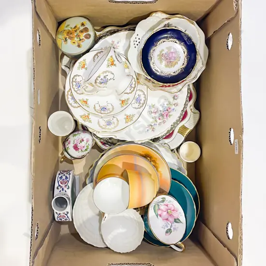 Two Boxes of Assorted Fancy China etc