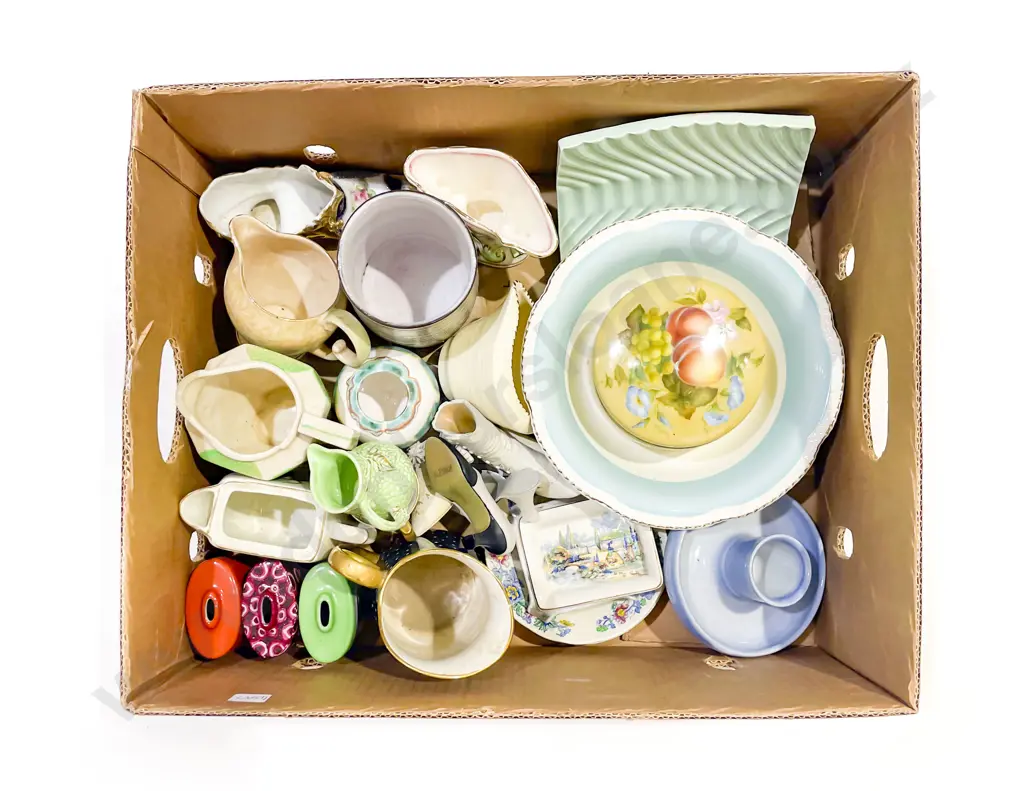 Box of Assorted China Image 1++