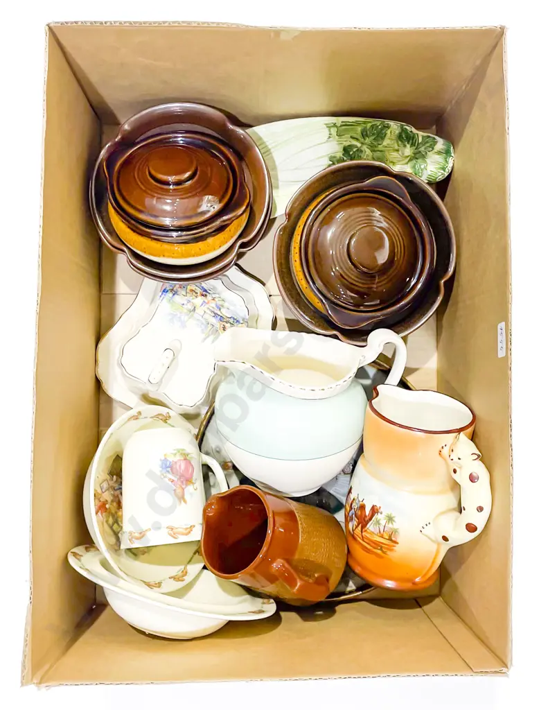 Box of Assorted China etc Image 1++