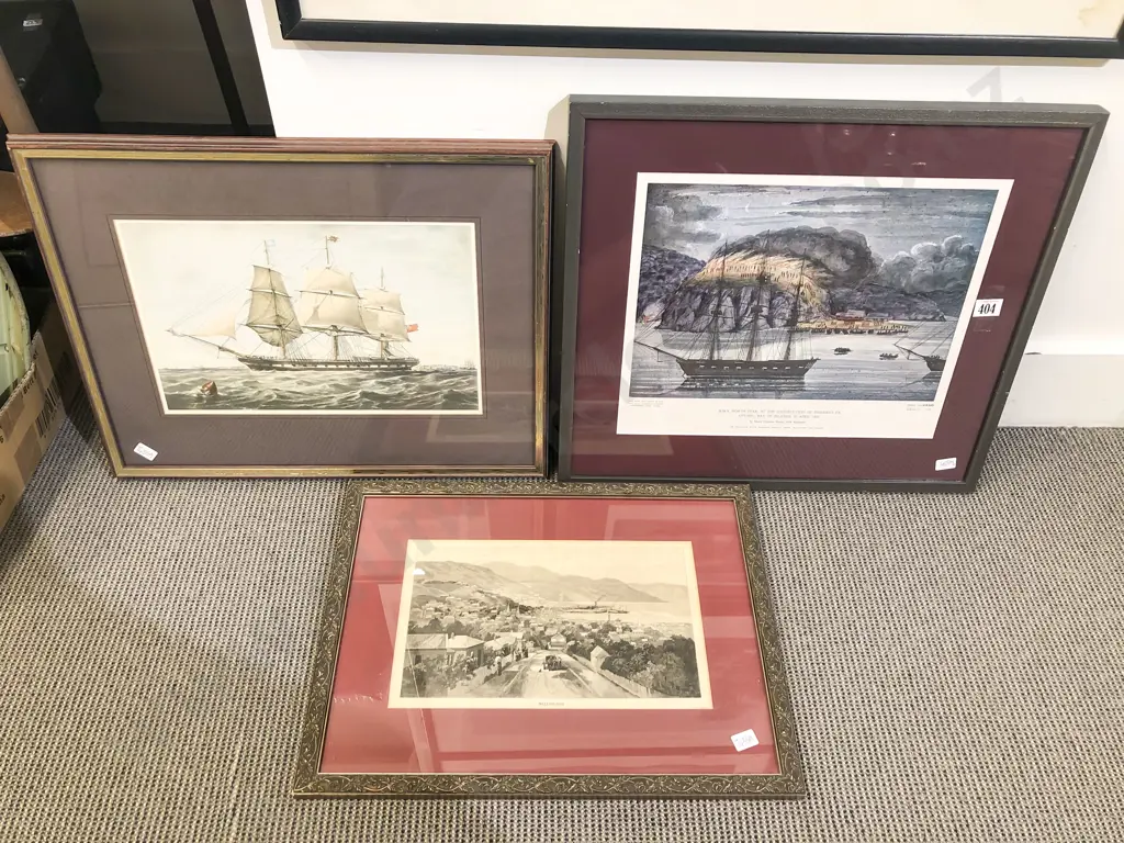 Three Antique Reproduction Prints Image 1++