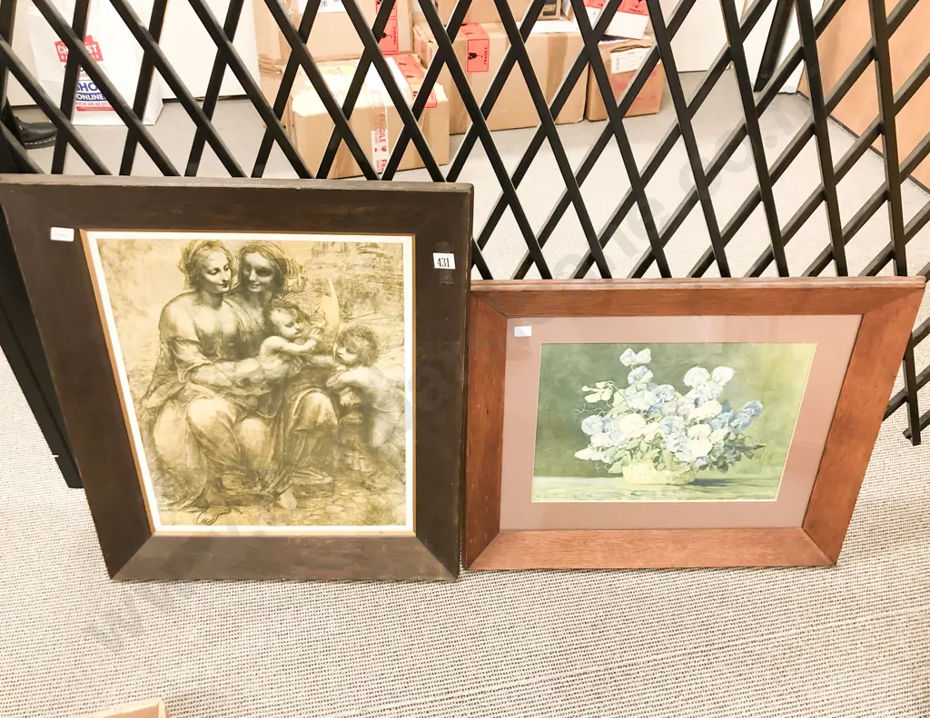 Five Oak Framed Prints Image 1++