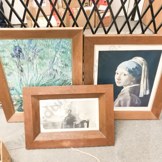 Five Oak Framed Prints