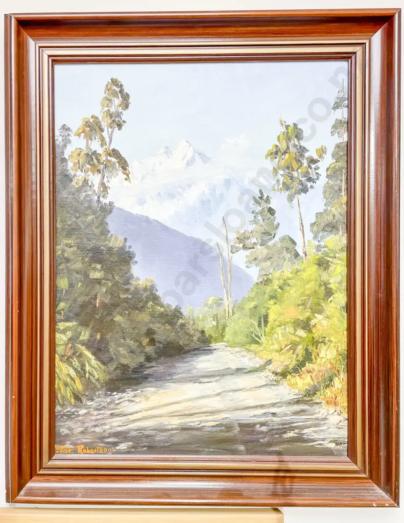 Star Robertson - Mt La Perouse - Oil on Board Image 1++