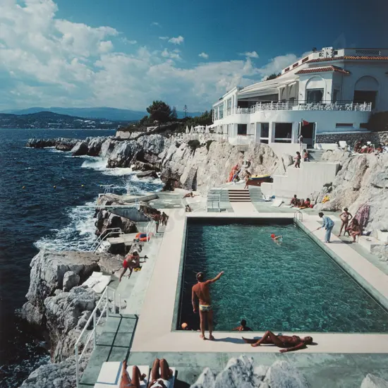 After Slim Aarons - Hotel Du Cap-Eden-Roc - Reproduction Print