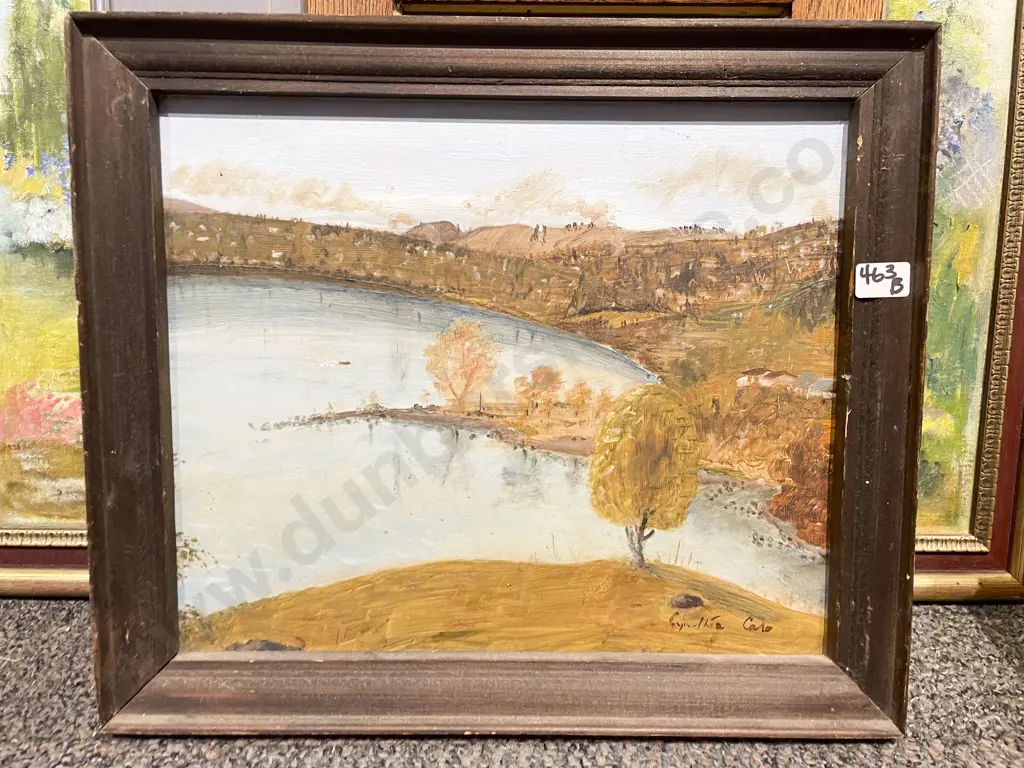 Cynthia Cole - "Taupo" - Oil on Board Image 1++