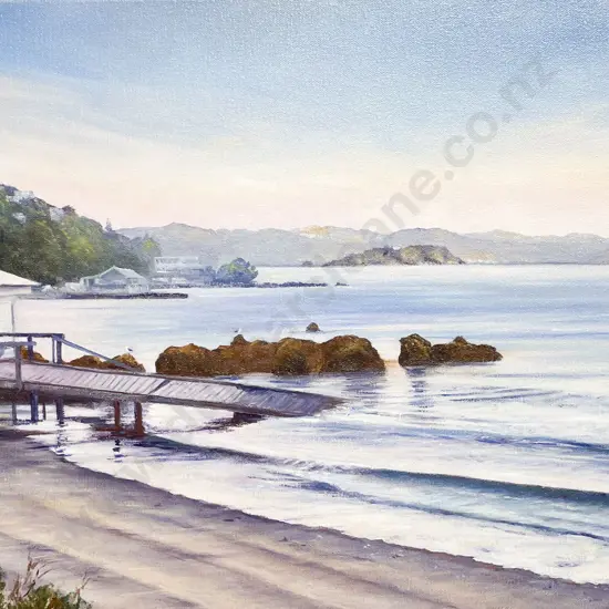 Olympia Osborne - "Evans Bay" - Oil on Canvas