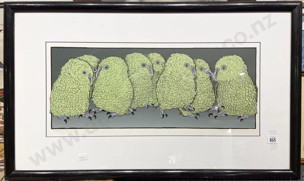Fiona Lesley - "Mating Season" - Screenprint 21/99 Image 1++