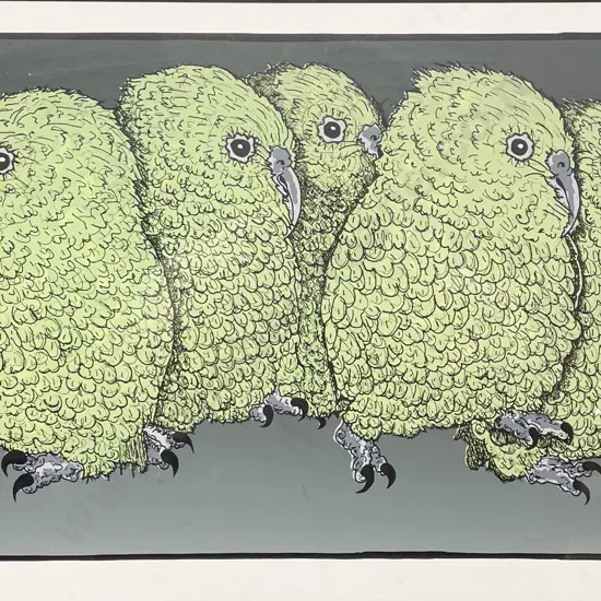 Fiona Lesley - "Mating Season" - Screenprint 21/99