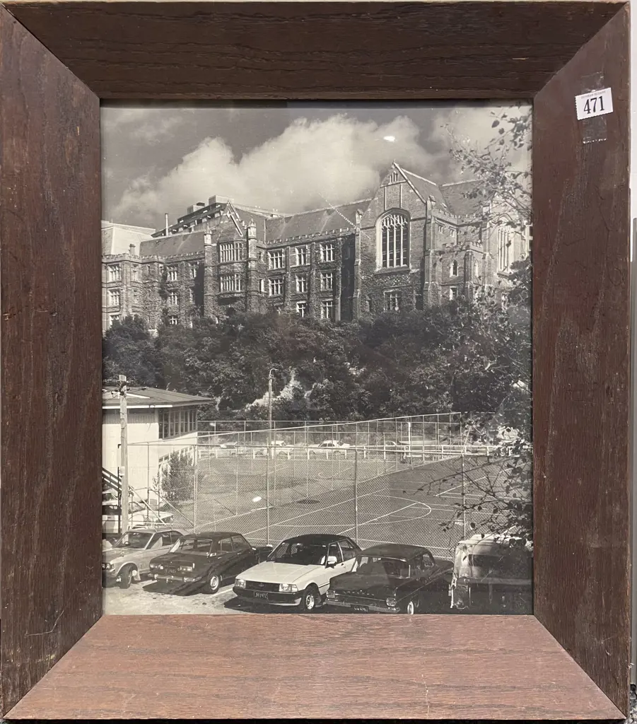 Framed Vintage Photograph of Victoria University & Other Image 1++