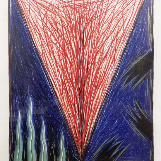 Carole M. Shepheard - "Universal Peace Flag" - Screenprint 11/15