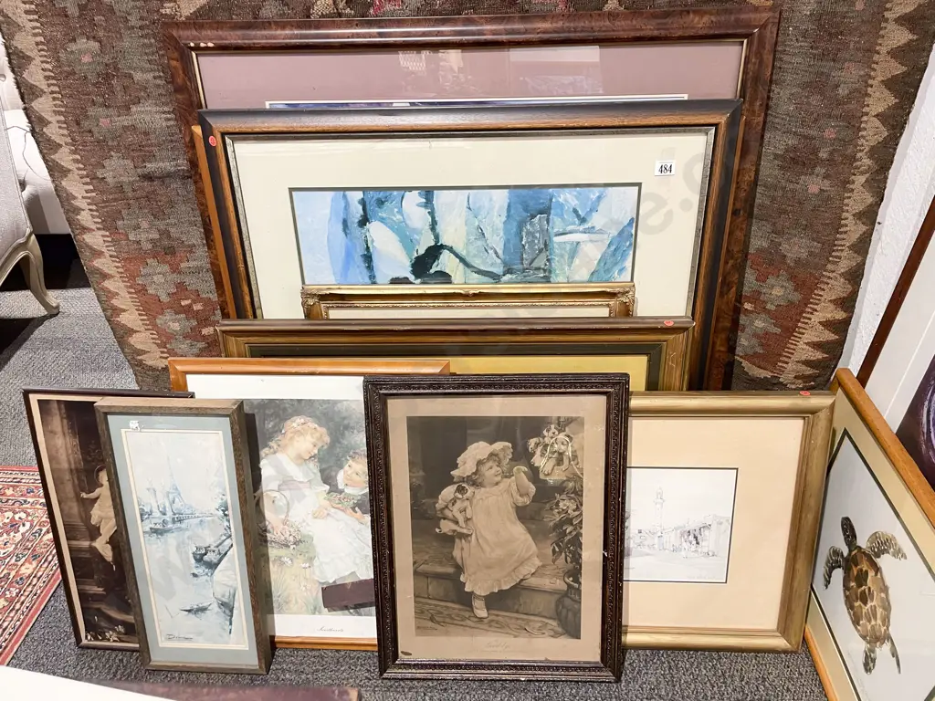 Ten Framed Artworks Image 1++