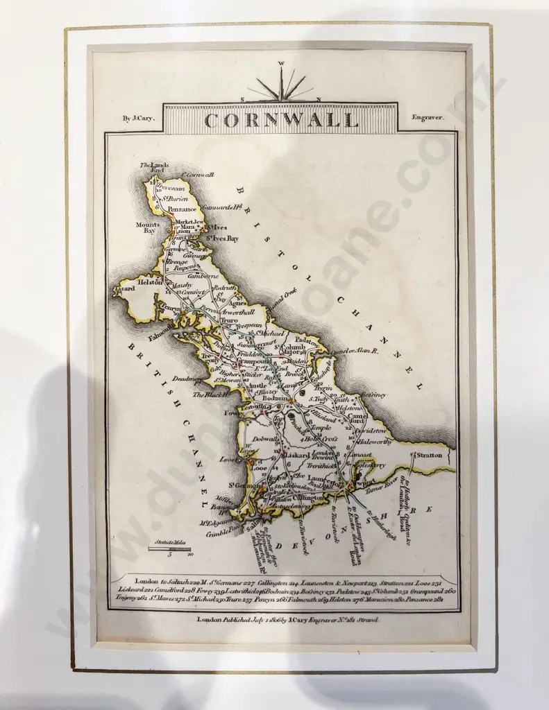 Two Loose Vintage Maps together with Coloured Etching Image 1++