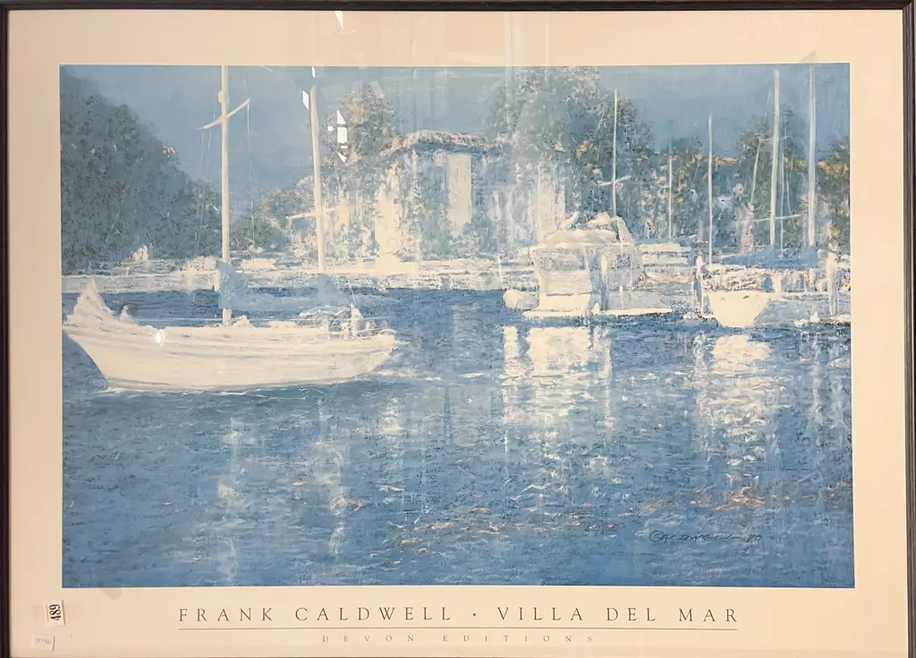 Large Framed Decorative Print Image 1++