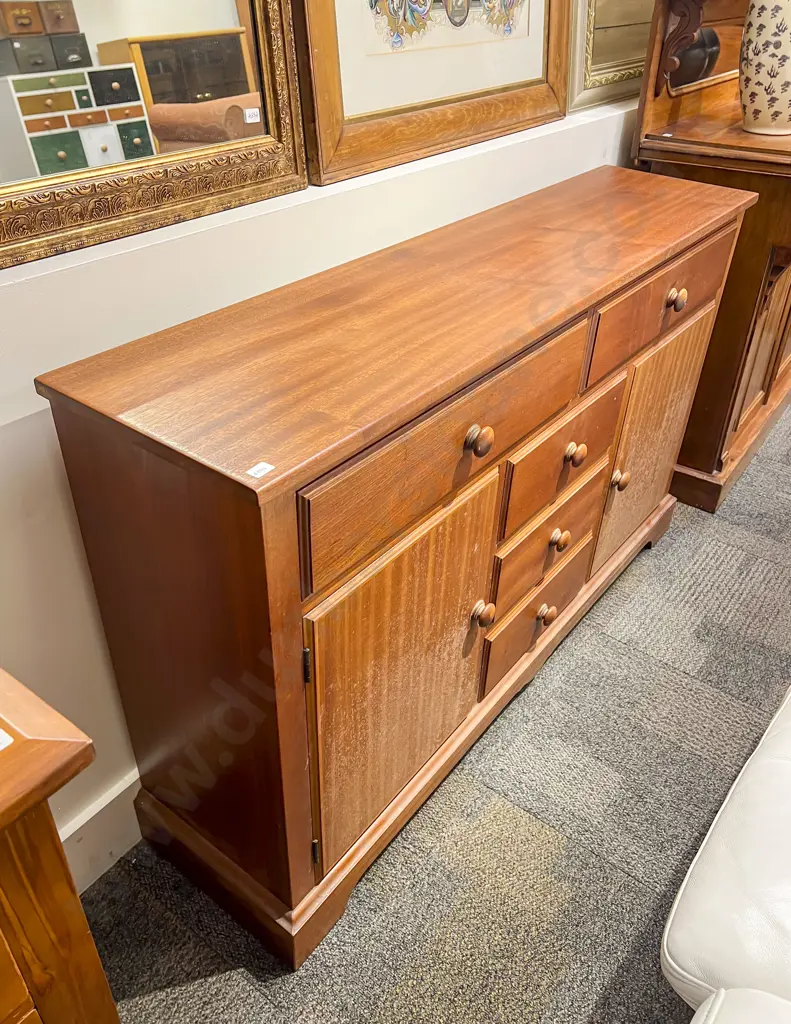 Mahogany Slender Sideboard Image 1++