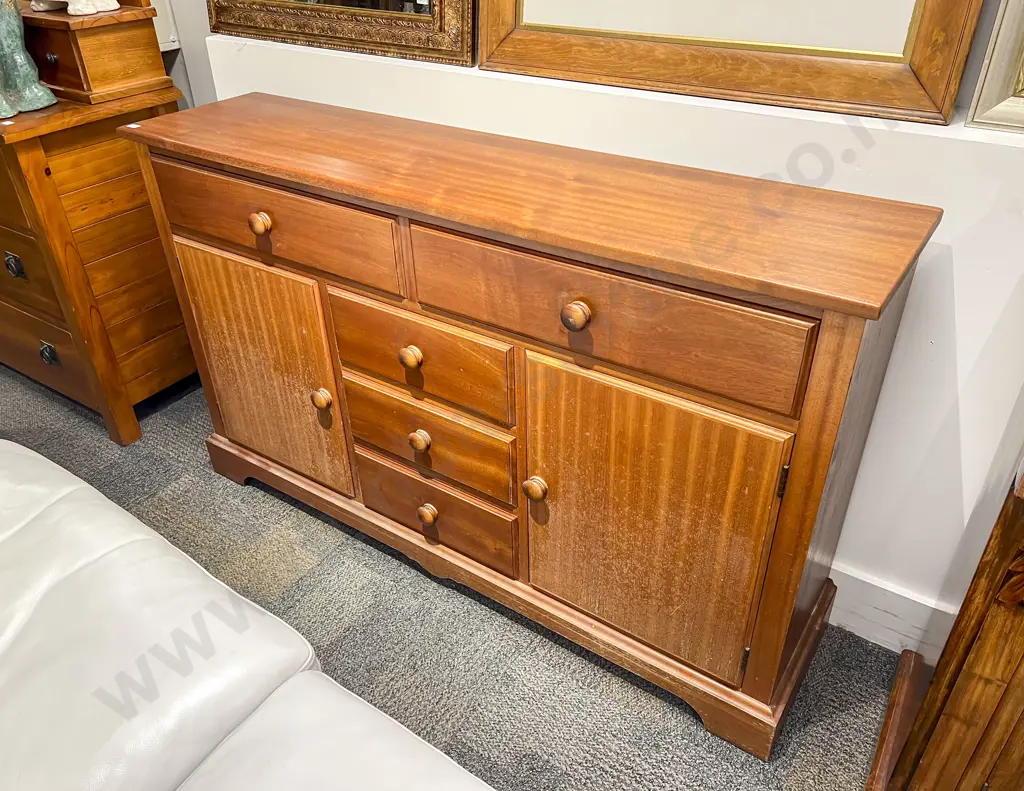 Mahogany Slender Sideboard Image 1++