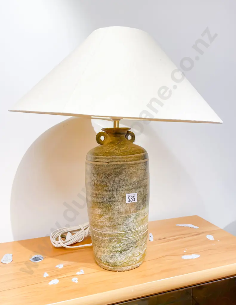 Pottery Vase Form Table Lamp Image 1++