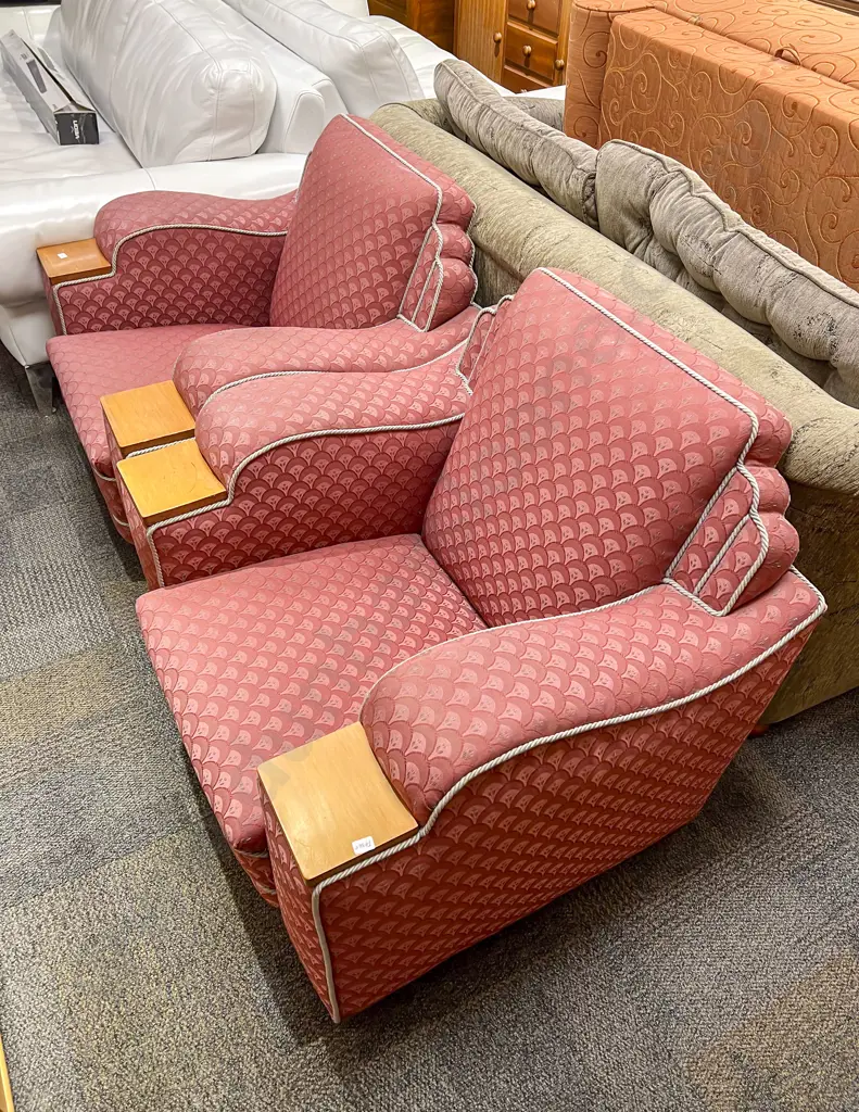 Pair of  Art Deco Armchairs Image 1++