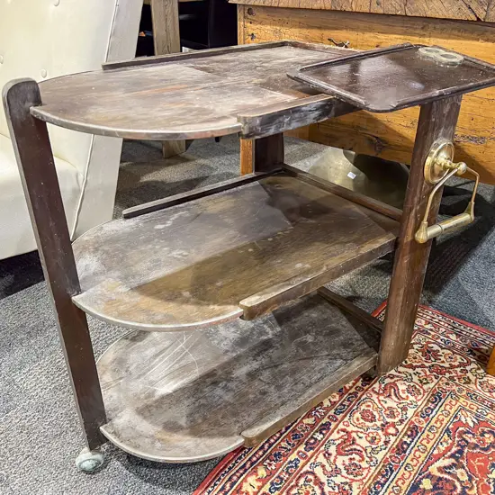Modified Art Deco Three Tier Trolley