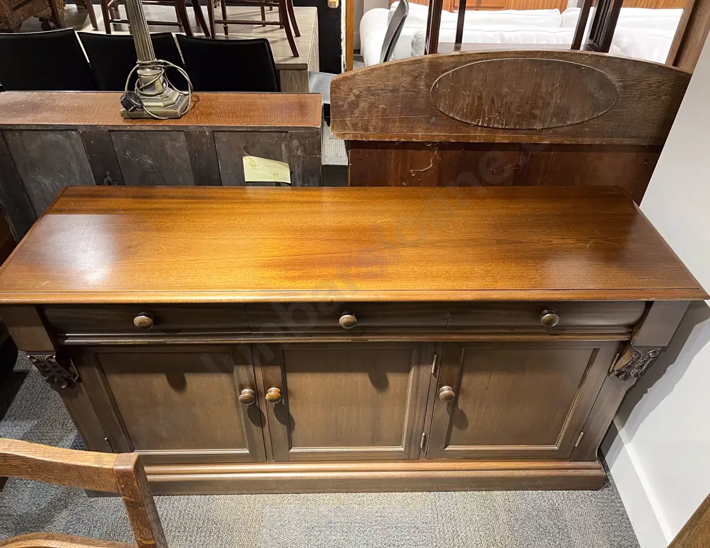 Mahogany Buffet Sideboard Image 1++
