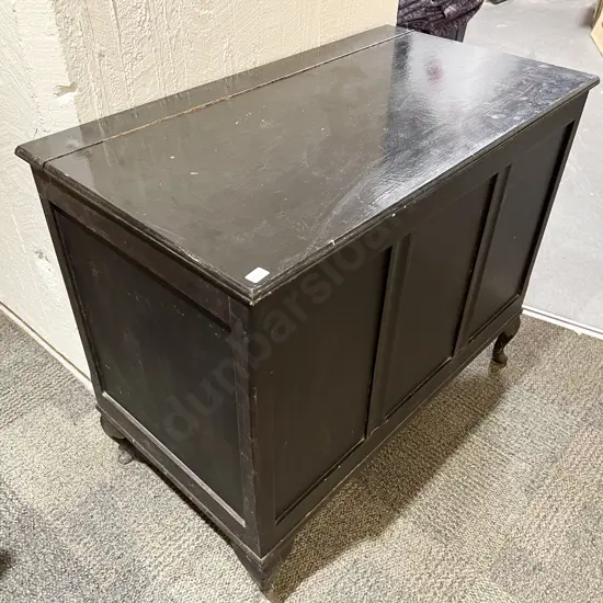 Mahogany Tilt Top Blanket Chest