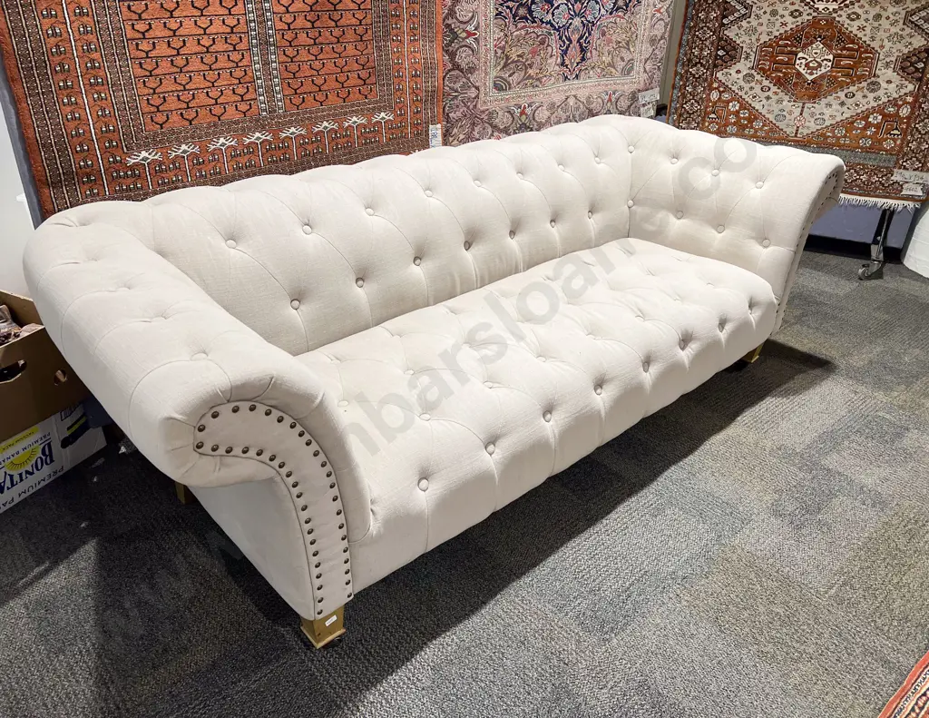 Modern Upholstered Chesterfield Sofa Image 1++