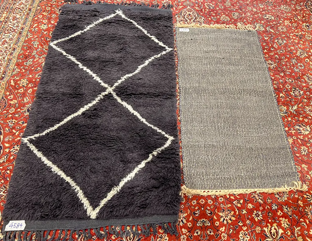 Two Modern Floor Rugs Image 1++