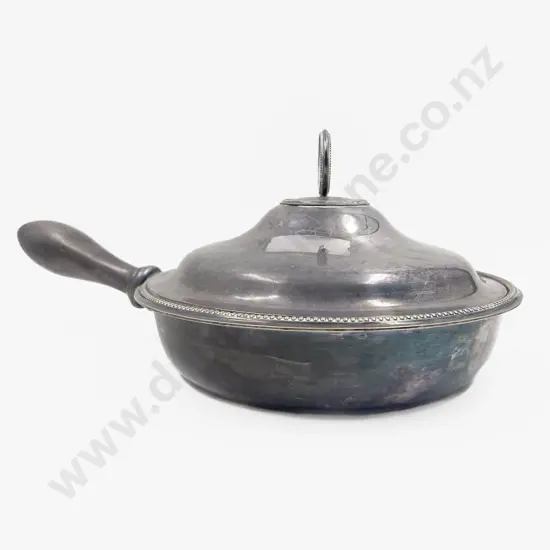 Edwardian S/Plate Chaffing Dish with Liner