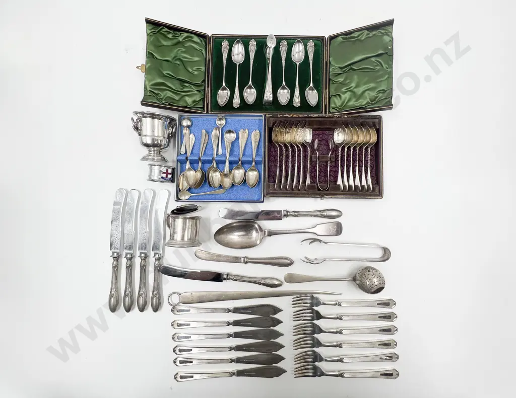 S/Plate Cutlery & Condiments Image 1++