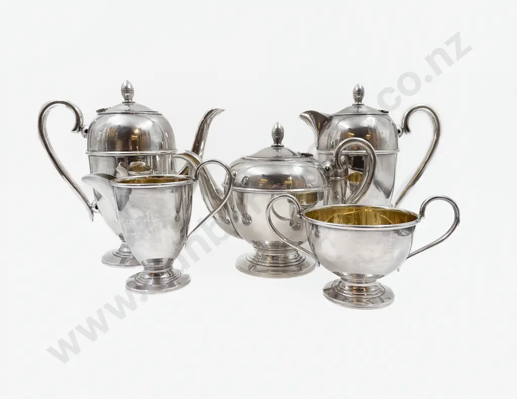 Regent Plate 5 Piece Tea & Coffee Set Image 1++