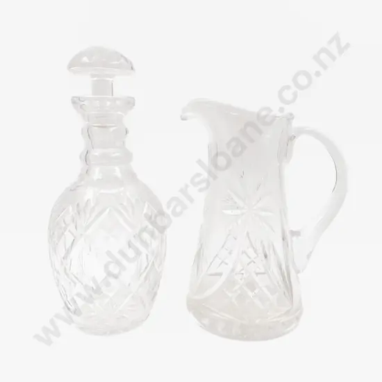 Crystal Decanter & Jug