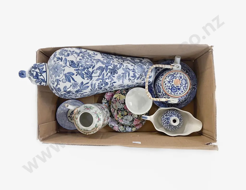 Quantity of Assorted Blue & White China etc Image 1++