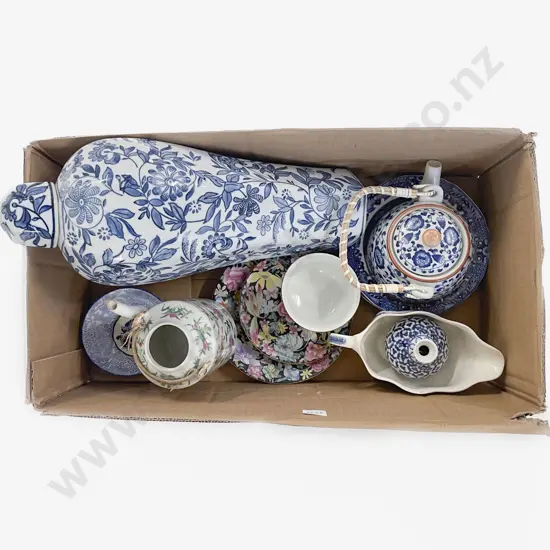 Quantity of Assorted Blue & White China etc