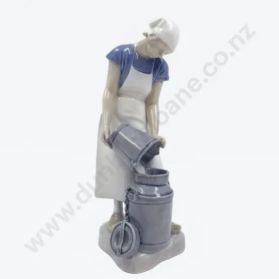 B & G Figure of Milk Maid