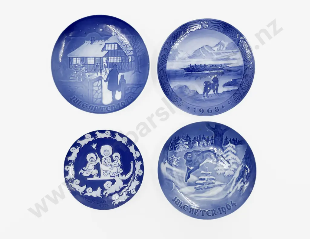 Two B & G Christmas Plates together with Royal Copenhagen Mothers Day Plate & Other Image 1++