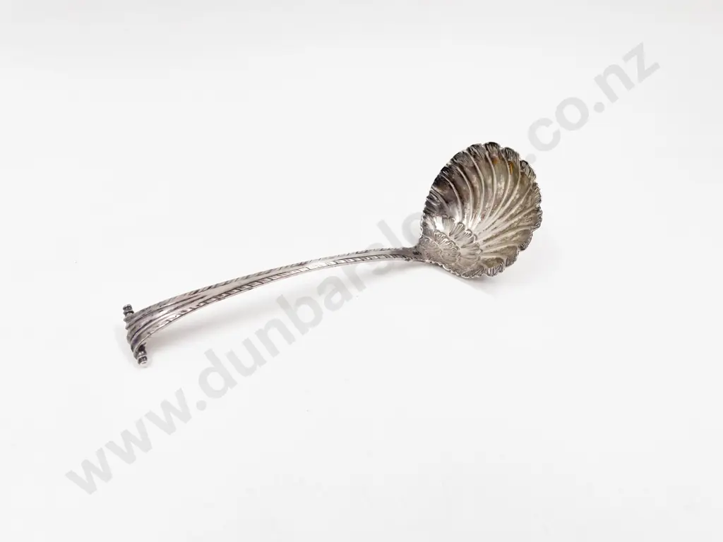 Georgian S/S Scallop Shell Sauce Ladle Image 1++