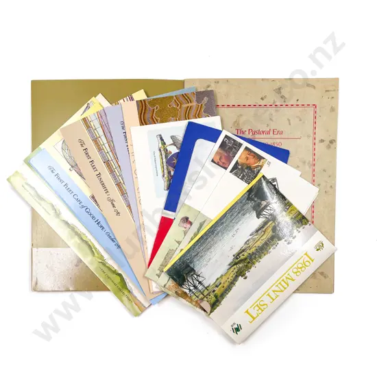 Australian First Fleet and Assorted FDCs and 1988 Mint Coin Set