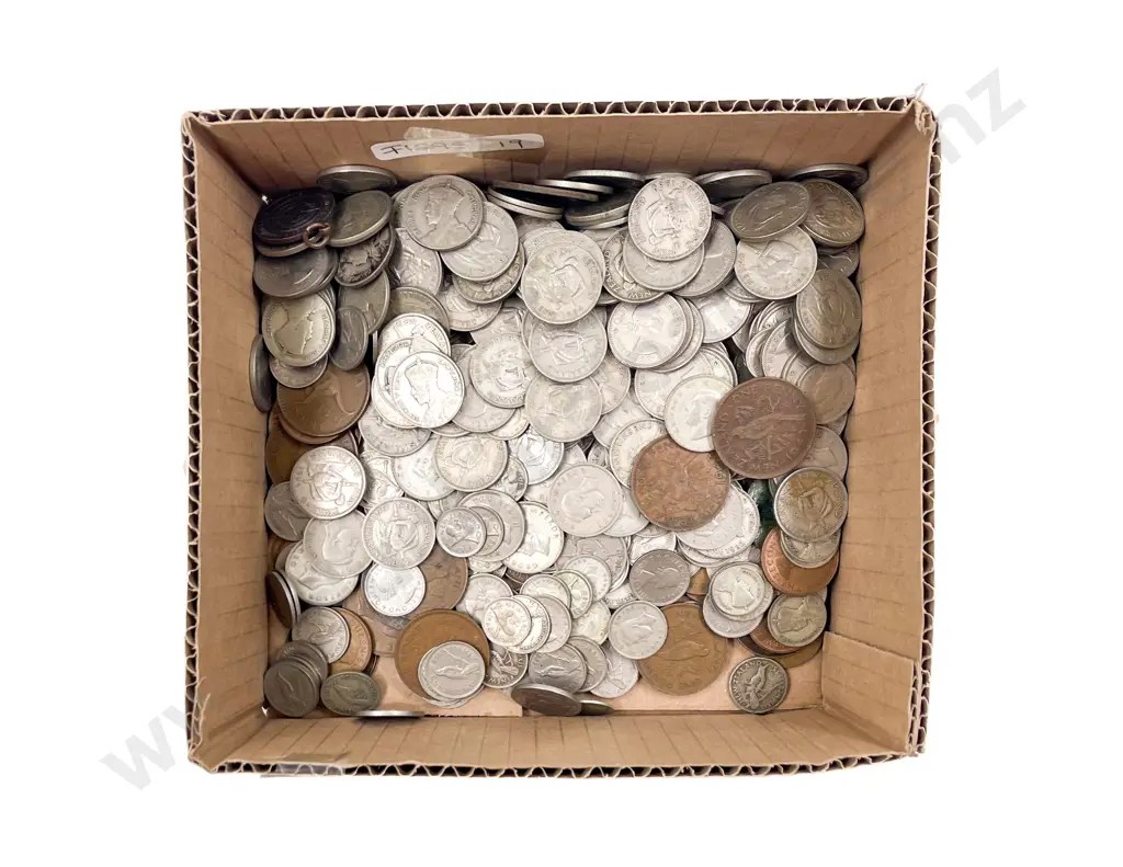 NZ Qty Pre-Decimal Coinage Image 1++