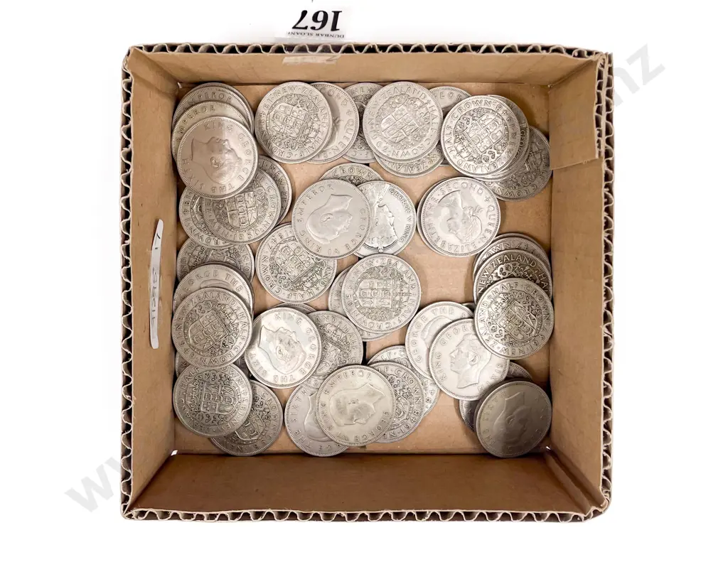 NZ Qty Half Crowns Image 1++