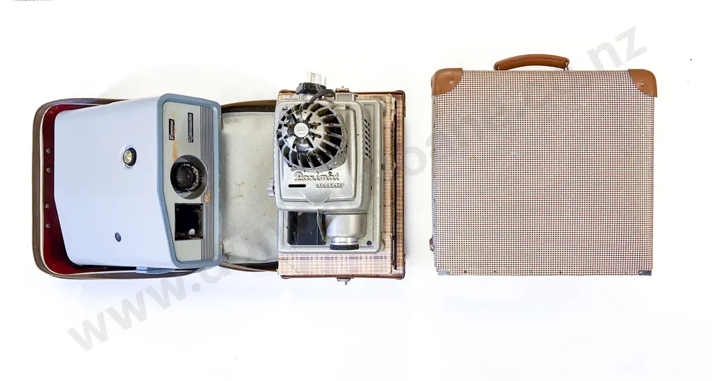 Two Boxed Vintage Projectors Image 1++