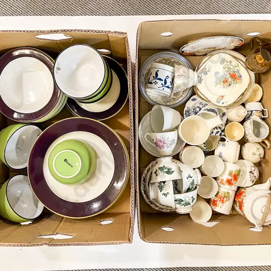 Three Boxes of Assorted China & Crockery etc